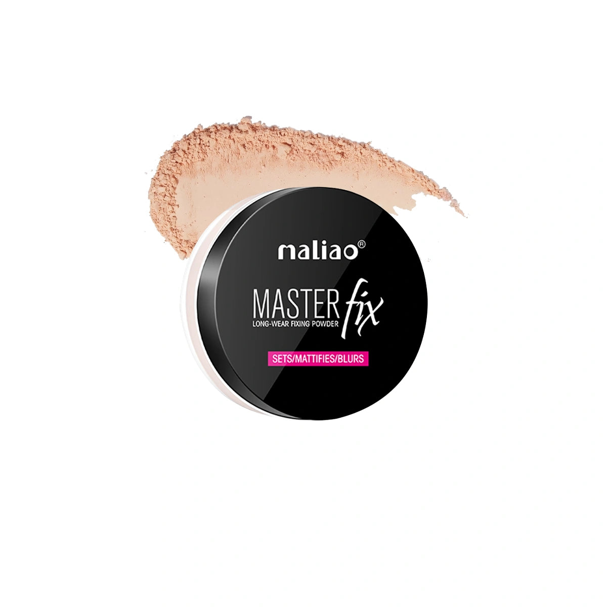 Maliao Master Fix Long Wear Compact Powder - Smooth Finish for All-Day Beauty